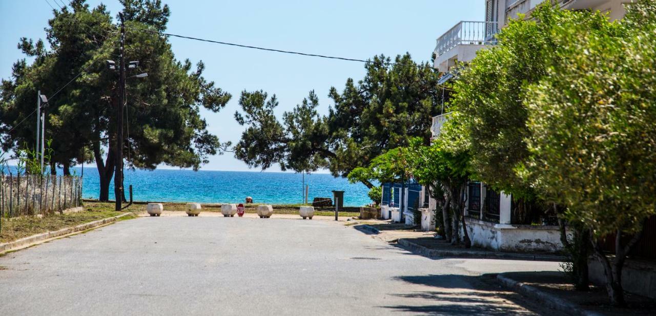 Dionisos Blue Aparthotel Paralia Dionysiou Ngoại thất bức ảnh
